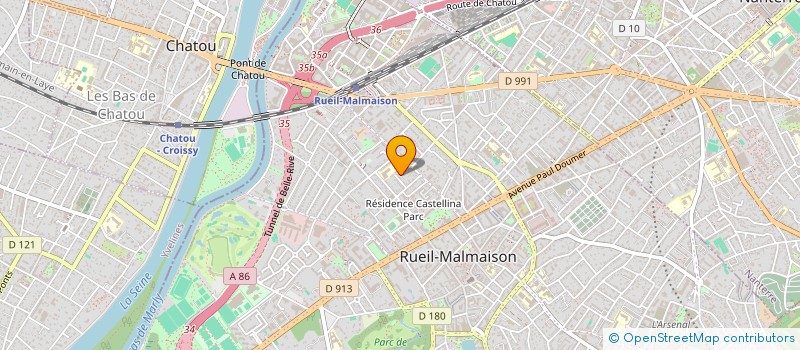 localisation de l'entreprise 890 886 823  à RUEIL-MALMAISON