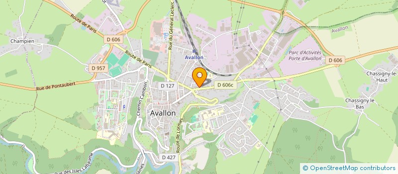 localisation de l'entreprise 890 889 025   SAINT-FLORENTIN