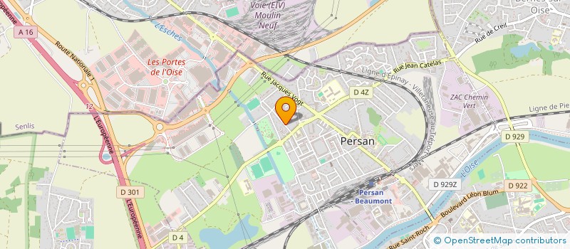 localisation de l'entreprise 890 898 307   PERSAN