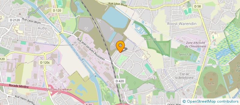 localisation de l'entreprise 890 900 343   AUBY