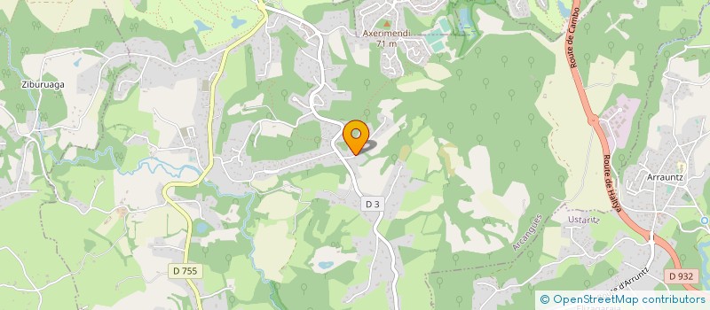 localisation de l'entreprise 890 904 188   BIDART