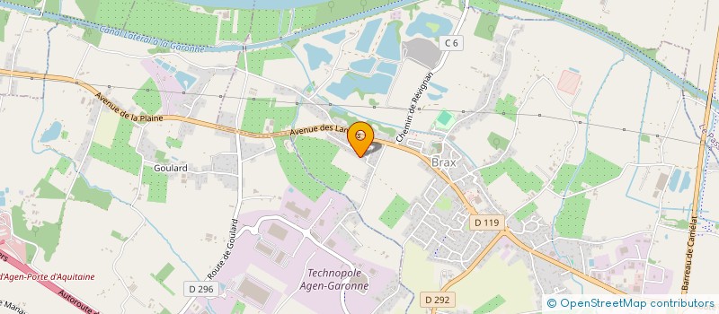 localisation de l'entreprise 890 904 196   BRAX