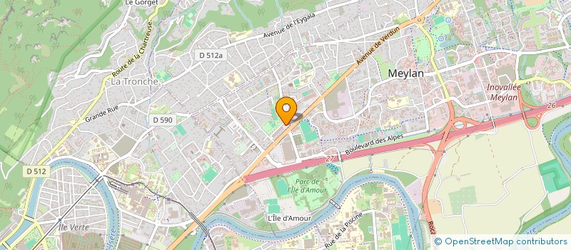 localisation de l'entreprise 890 908 726 à MEYLAN