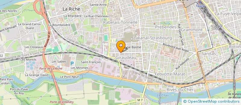 localisation de l'entreprise 890 910 433   TOURS