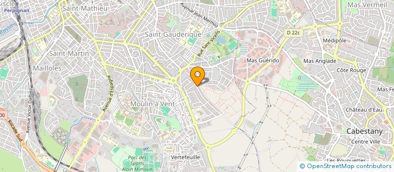 localisation de l'entreprise 890 918 022   PERPIGNAN