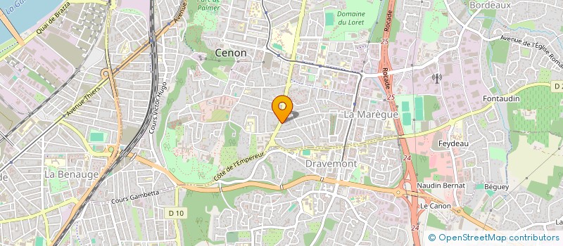 localisation de l'entreprise 890 921 075 à BORDEAUX
