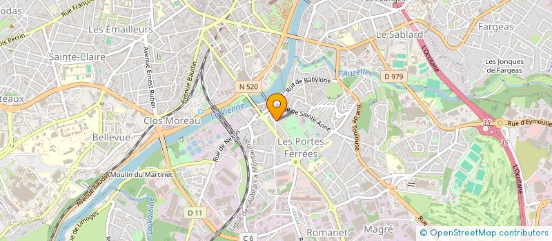 localisation de l'entreprise 890 929 649  à LIMOGES