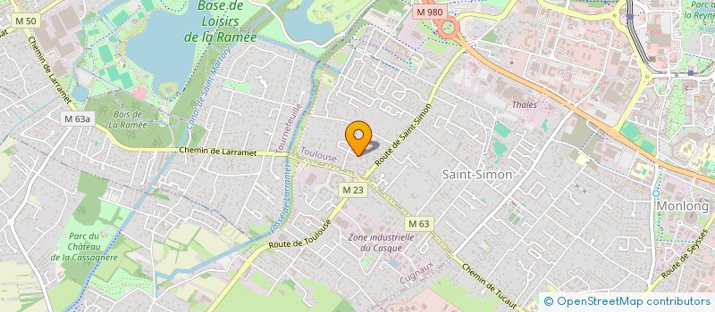 localisation de l'entreprise 890 932 643 à TOULOUSE