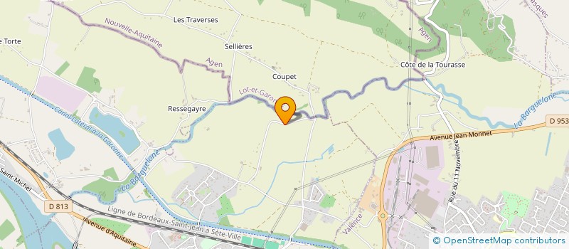 localisation de l'entreprise 890 948 995   GOLFECH