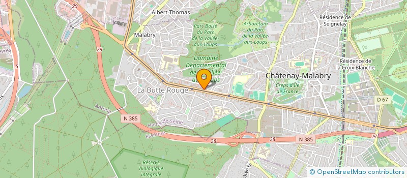 localisation de l'entreprise 890 951 791   BURES-SUR-YVETTE