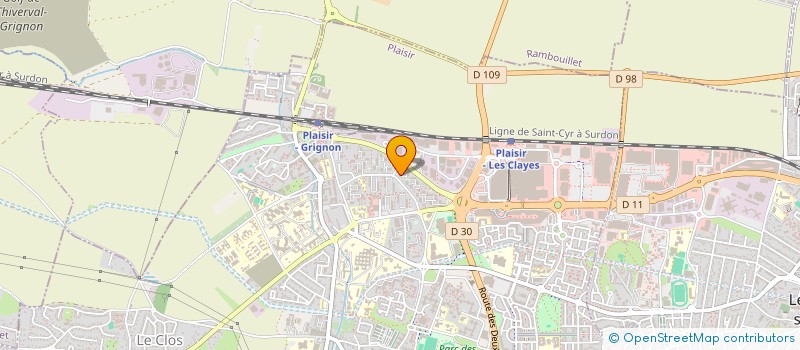 localisation de l'entreprise 890 953 151 à PLAISIR