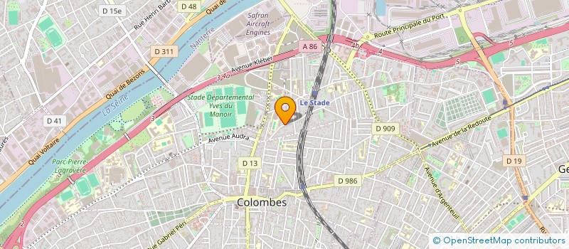 localisation de l'entreprise 890 961 873 à COLOMBES