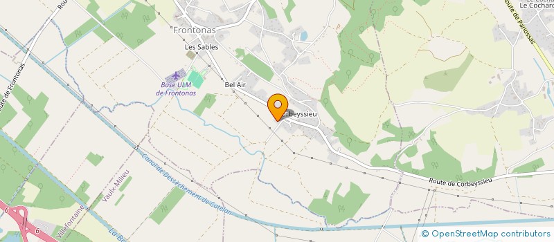 localisation de l'entreprise 890 970 312   FRONTONAS