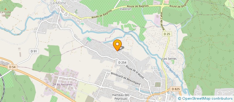 localisation de l'entreprise 890 973 480 à LE MUY