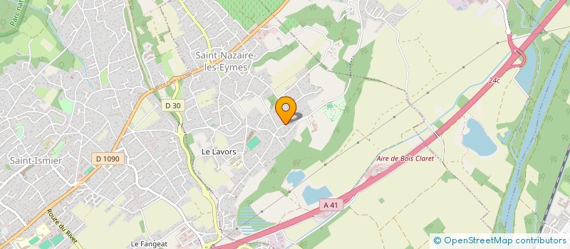 localisation de l'entreprise 890 984 966   SAINT-NAZAIRE-LES-EYMES