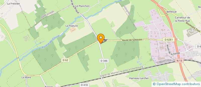 localisation de l'entreprise 890 995 699   YVETOT-BOCAGE