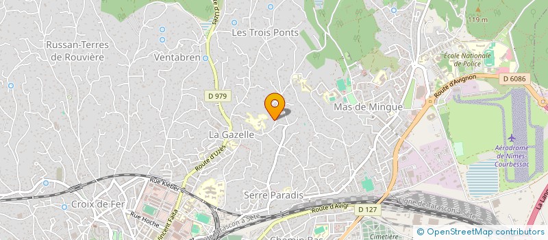 localisation de l'entreprise 891 002 917   BOUILLARGUES