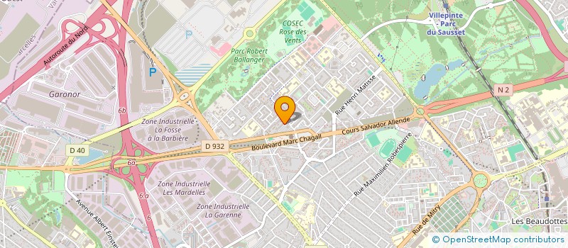 localisation de l'entreprise 891 007 643 à AULNAY-SOUS-BOIS