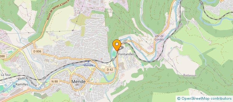 localisation de l'entreprise 891 013 534   MENDE