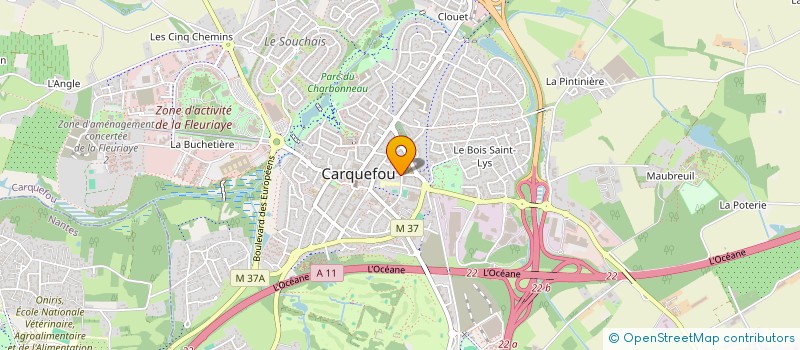 localisation de l'entreprise 891 020 547  à CARQUEFOU