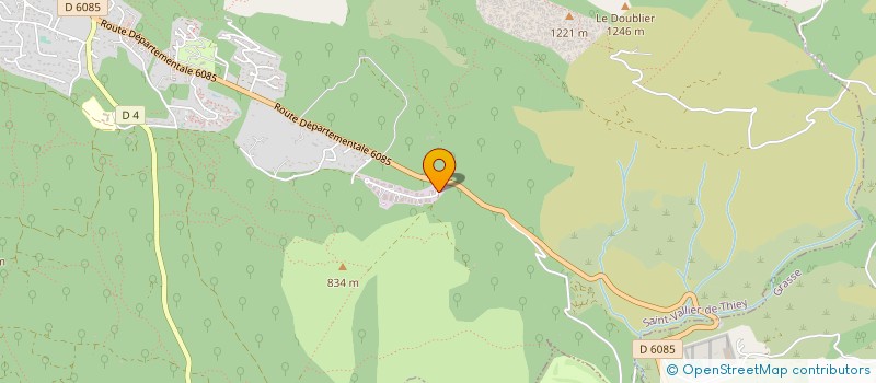 localisation de l'entreprise 891 033 730   SAINT-VALLIER-DE-THIEY