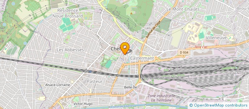 localisation de l'entreprise 891 035 966   CHELLES