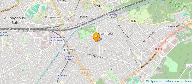 localisation de l'entreprise 891 046 922  à SEVRAN