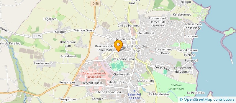 localisation de l'entreprise 891 050 155   SAINT-POL-DE-LEON