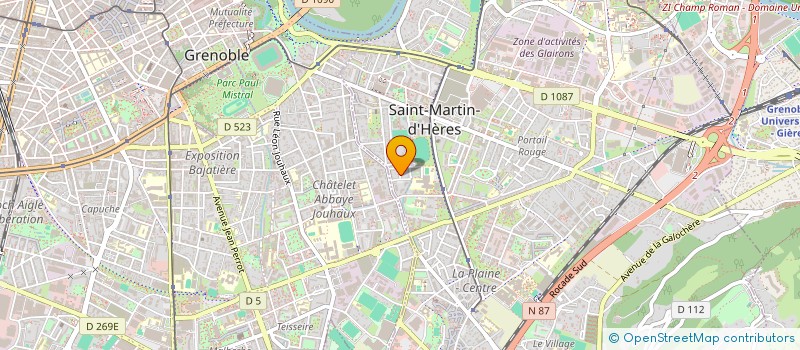 localisation de l'entreprise 891 050 569 à SAINT-MARTIN-D'HERES