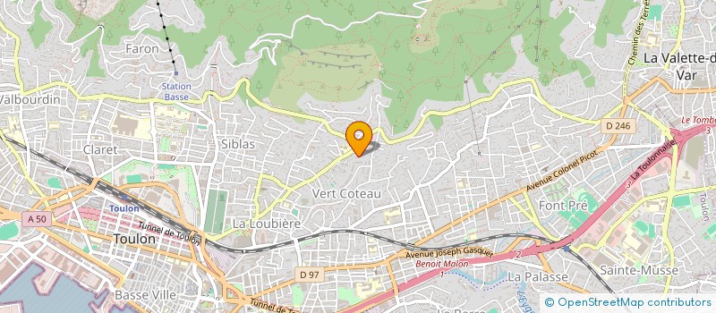 localisation de l'entreprise 891 068 033   TOULON