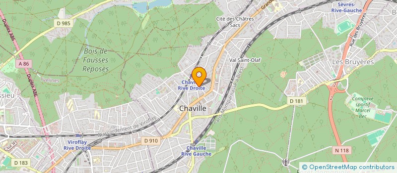 localisation de l'entreprise 891 075 947 à CHAVILLE