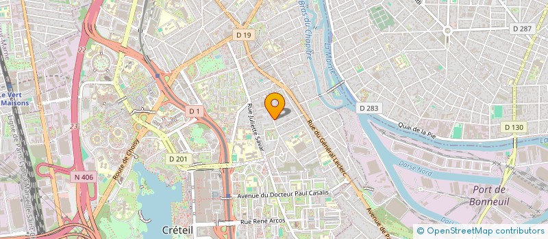 localisation de l'entreprise 891 085 466   CRETEIL