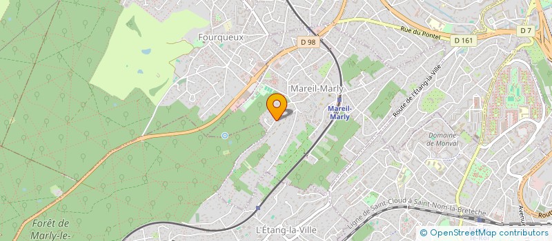 localisation de l'entreprise 891 087 512   MAREIL-MARLY