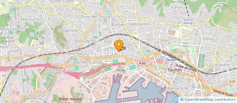 localisation de l'entreprise 891 088 874   TOULON