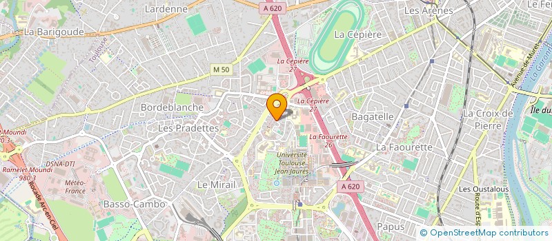 localisation de l'entreprise 891 099 780   TOULOUSE