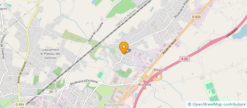 localisation de l'entreprise 891 102 063   MONTAUBAN