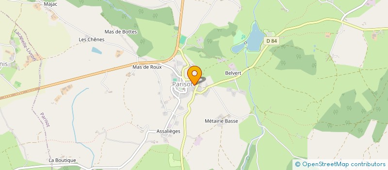 localisation de l'entreprise 891 102 808   SAINT-GEORGES