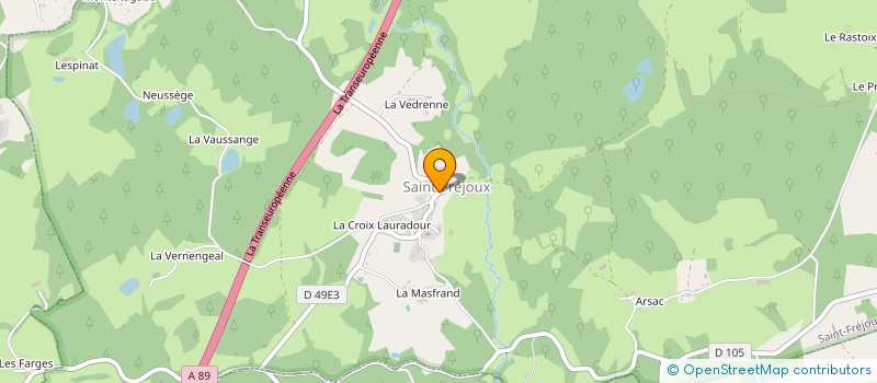 localisation de l'entreprise 891 103 186   BELLEVESVRE