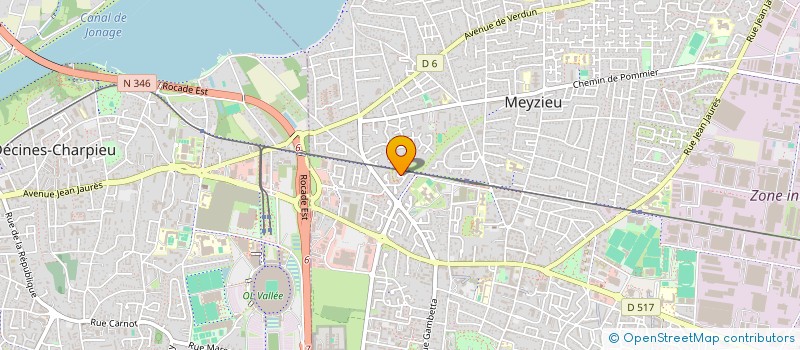 localisation de l'entreprise 891 104 416   MEYZIEU