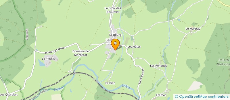 localisation de l'entreprise 891 104 952 à SEMELAY