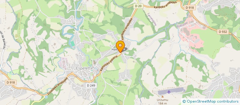 localisation de l'entreprise 891 105 827   ESPELETTE