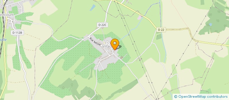 localisation de l'entreprise 891 106 825   VILLACOURT