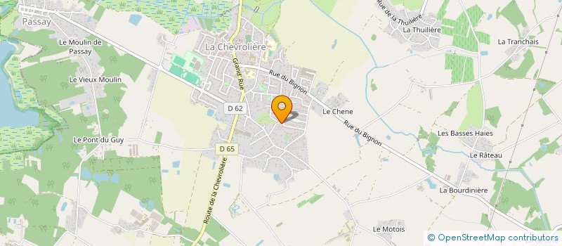 localisation de l'entreprise 891 108 615  à SAINT-PHILBERT-DE-GRAND-LIEU