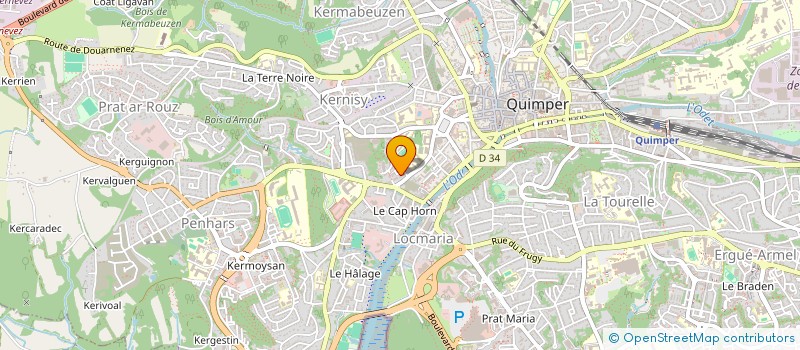 localisation de l'entreprise 891 110 652   BORDEAUX