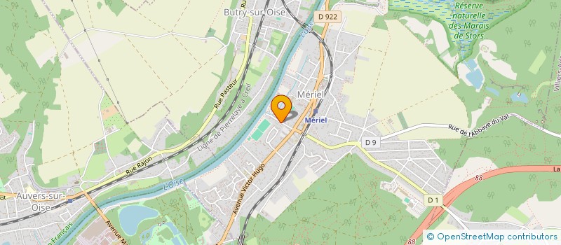 localisation de l'entreprise 891 111 445   MERIEL