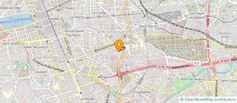 localisation de l'entreprise 891 118 036   MARSEILLE