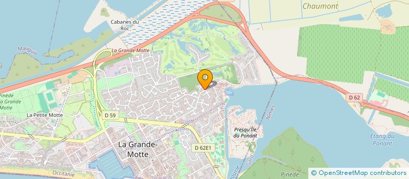 localisation de l'entreprise 891 125 650   LA GRANDE-MOTTE