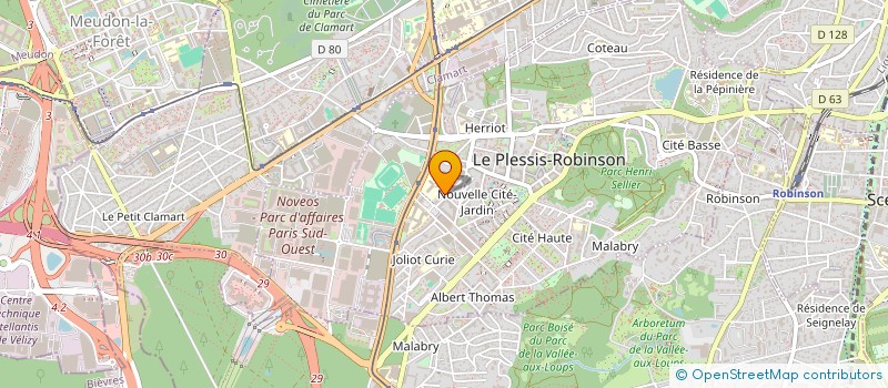 localisation de l'entreprise 891 136 731   LE PLESSIS-ROBINSON