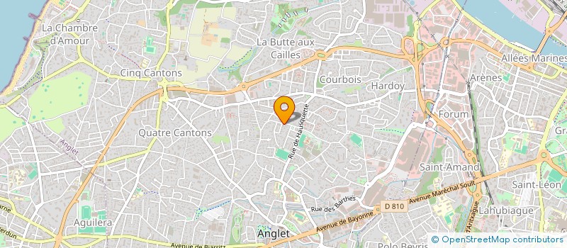 localisation de l'entreprise 891 138 448   ANGLET