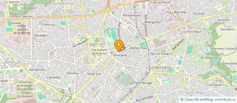 localisation de l'entreprise 891 141 426  à BREST
